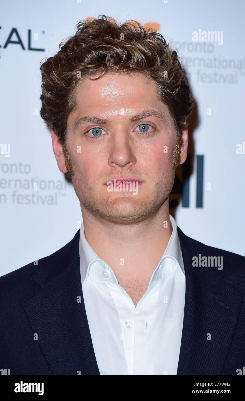 Toronto, ON, Canada. 8. Sep, 2014. Kyle Soller im Ankunftsbereich für THE KEEPING Zimmer Premiere auf dem Toronto International Film Festival 2014, Visa Screening Room (Elgin Theatre), Toronto, ON 8. September 2014. Bildnachweis: Gregorio Binuya/Everett Collection/Alamy Live-Nachrichten Stockfoto