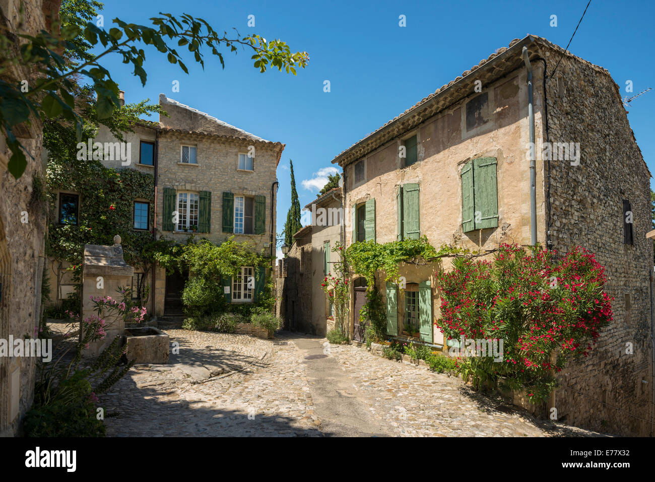 Altstadt, Vaison-la-Romaine, Vaucluse, Provence-Alpes-Côte d ' Azur, Frankreich Stockfoto