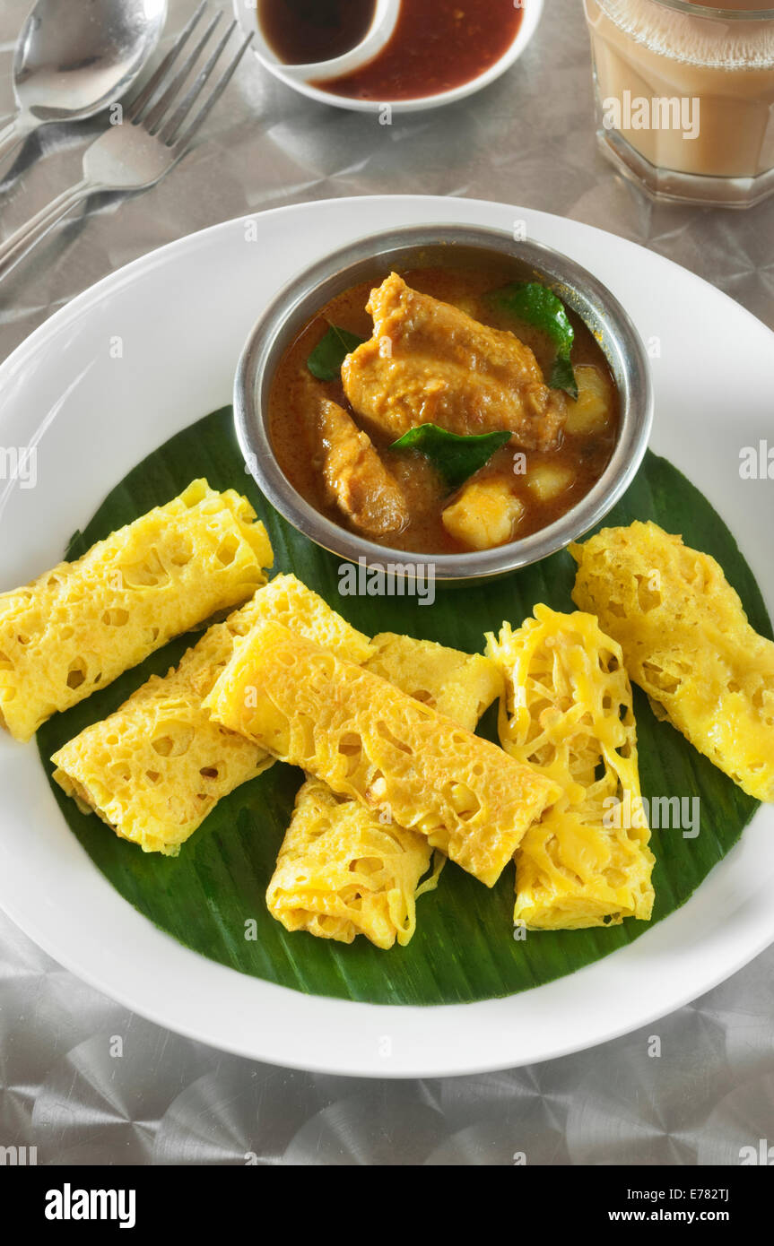 Roti Chicken Curry Stockfotos Und Bilder Kaufen Alamy