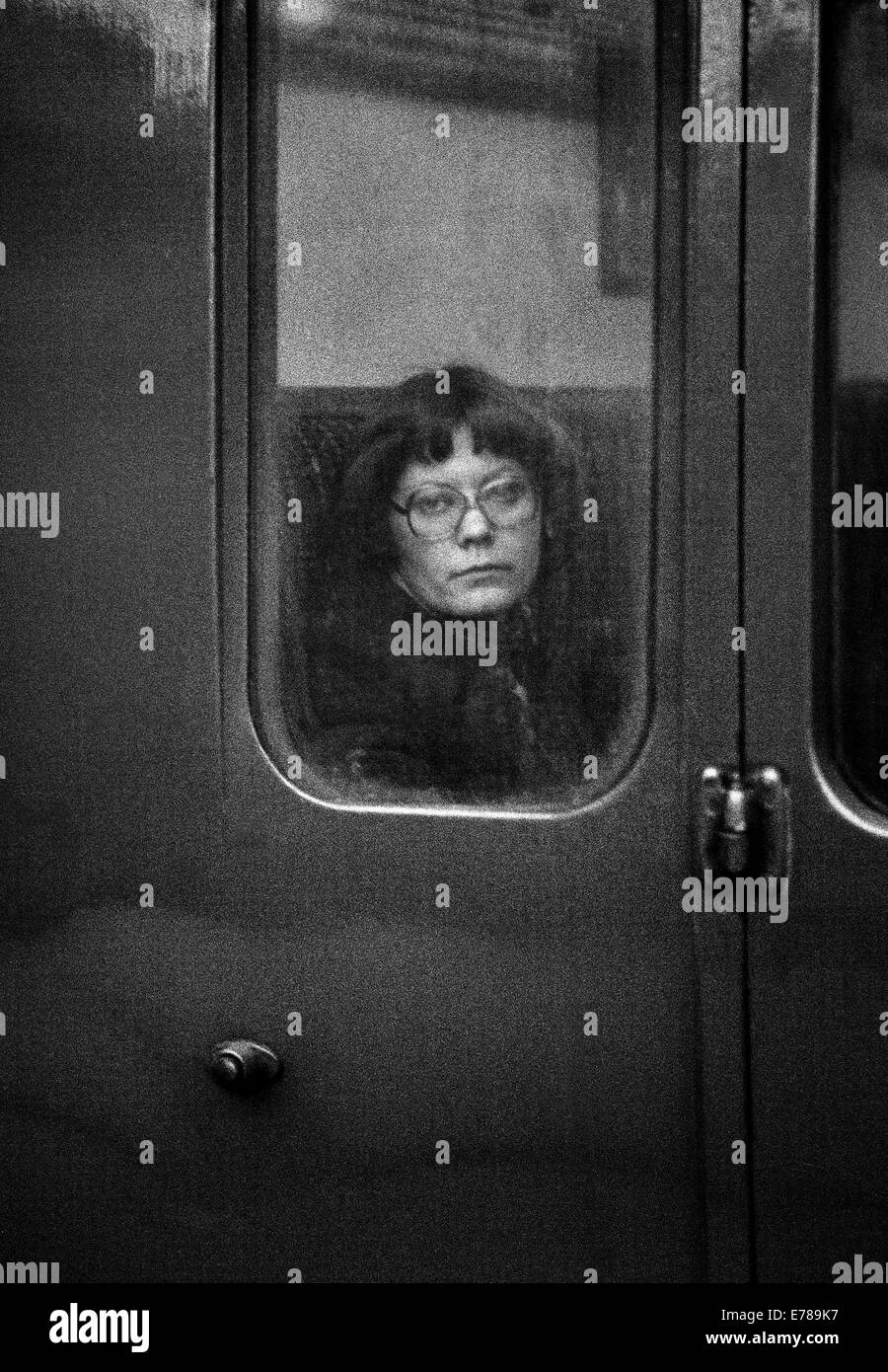 Pendler auf südlichen Region Zug verzögert in Charing Cross entfernt. Stockfoto