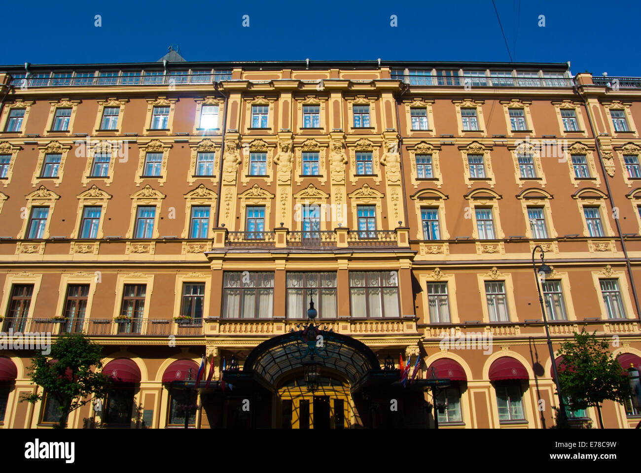 Grand Hotel Europa, St. Petersburg, Russland, Europa Stockfoto