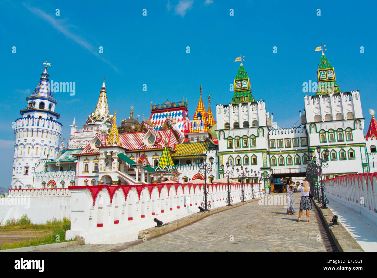 Izmaylovo Kreml, Izmaylovo Viertel, Moskau, Russland, Europa Stockfoto