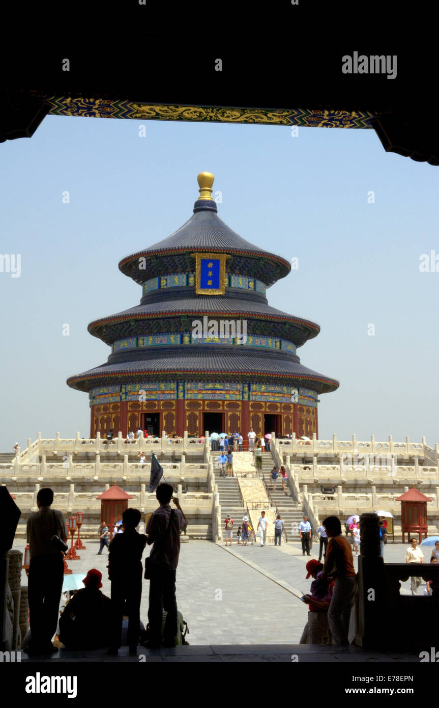 Die Halle des Gebets für gute Ernten in Peking Stockfoto