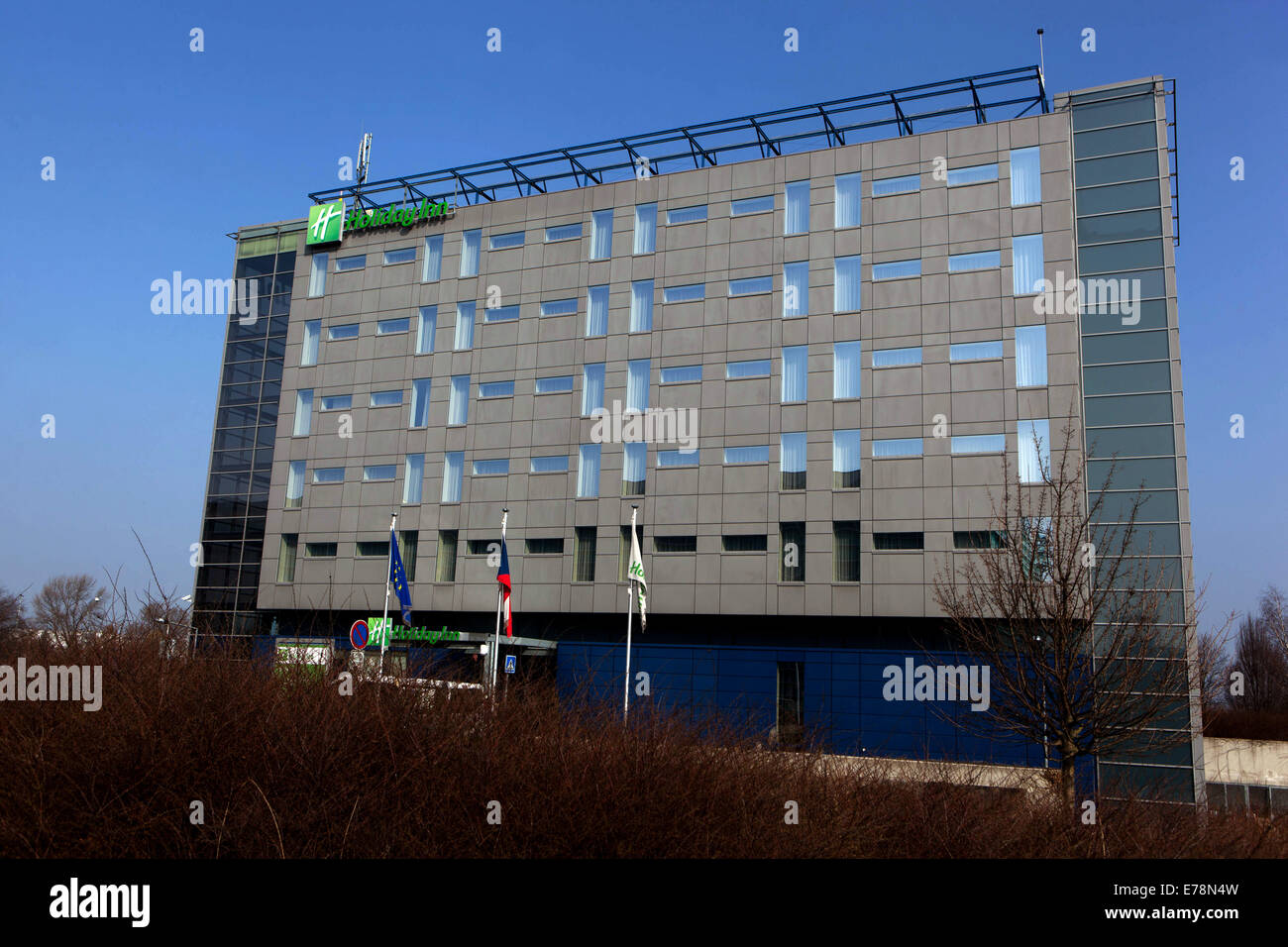 Hotel Holiday Inn Prague Airport, dem Flughafen Ruzyně Stockfoto