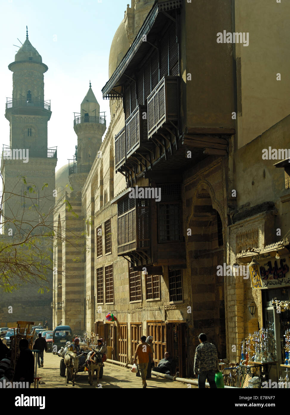 AlMuizz IlDin Allah in fatimidischen Kairo Stockfotografie Alamy