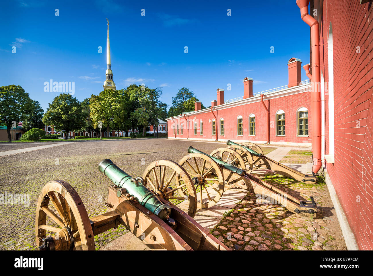 Peter und Paul Festung Stockfoto