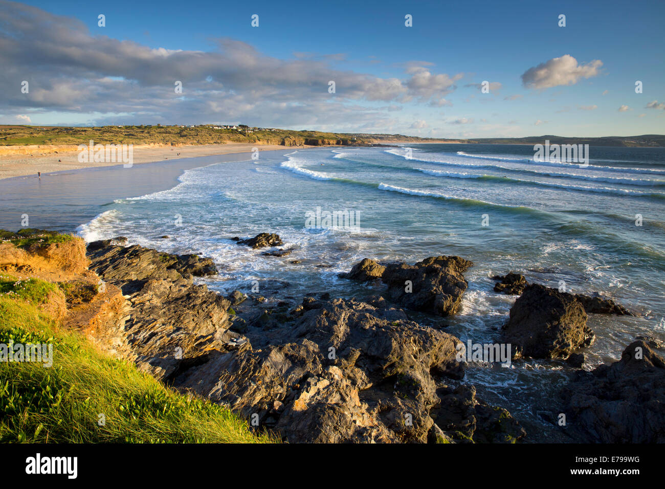 Gwithian; St Ives Bay; Cornwall; UK Stockfoto