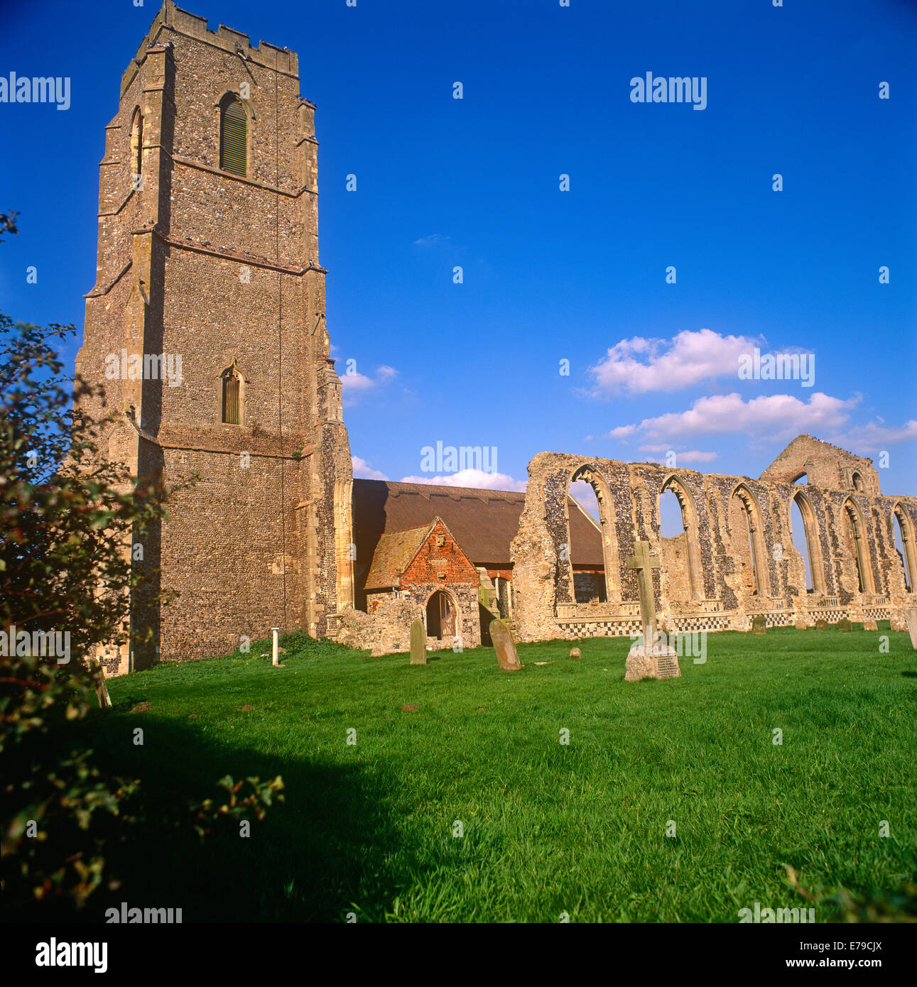 Str. Andrews Kirche Covehithe Suffolk UK Stockfoto