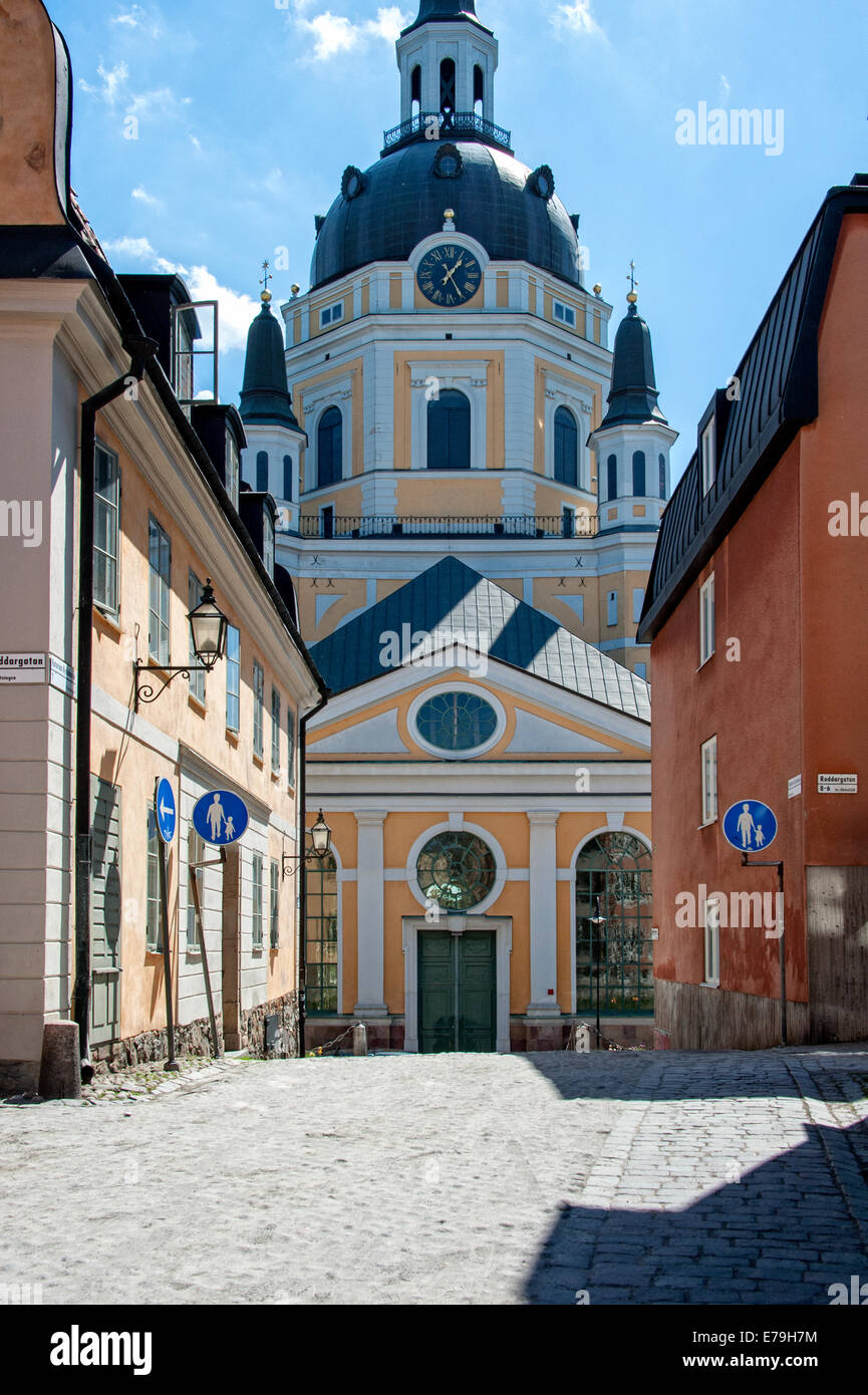 Katarina Kyrka Kirche, Bezirk Sodermalm, Stockholm. Stockfoto