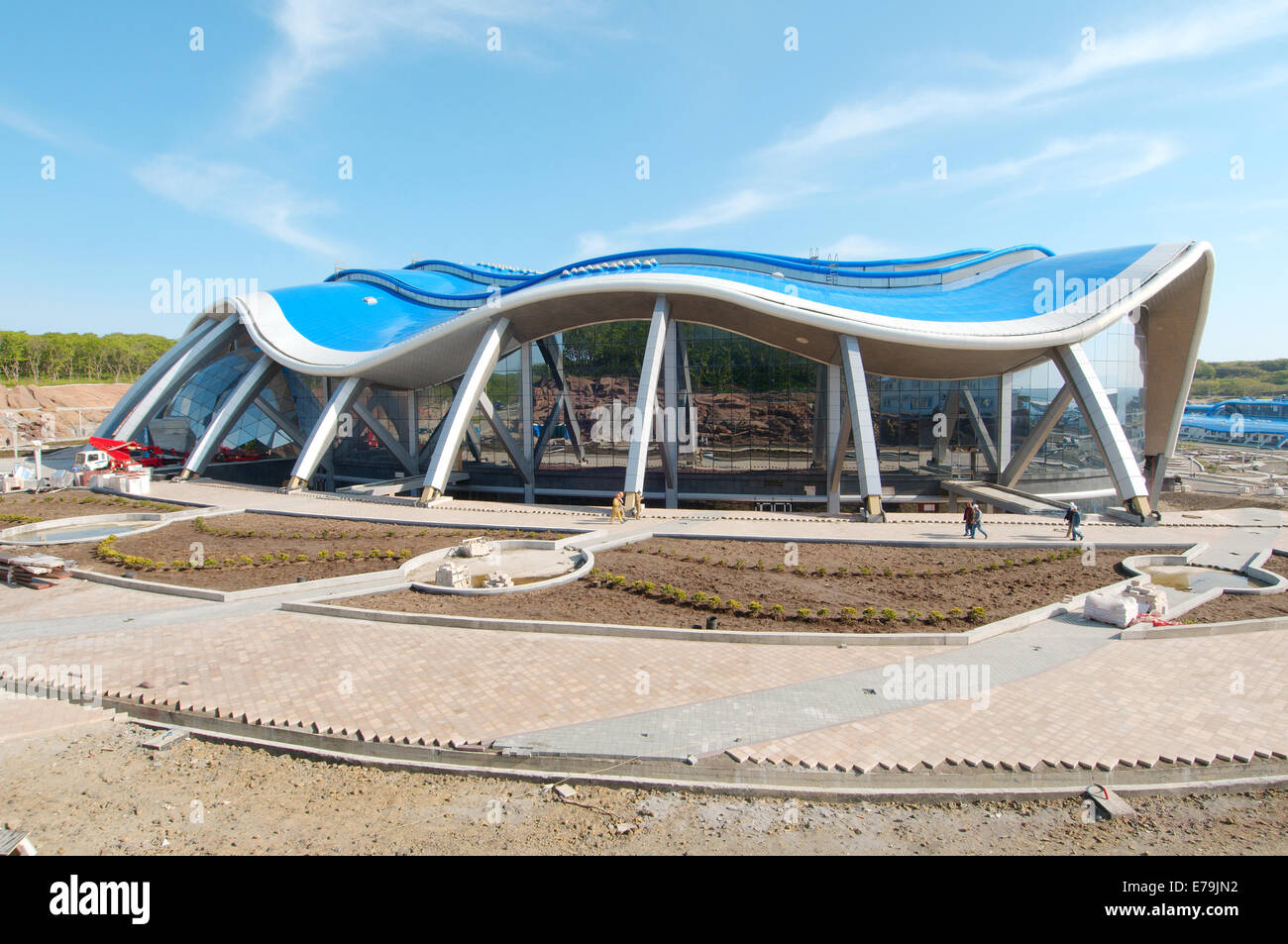 Ozeanarium, Vladivostok, Insel Russki, Fernost, Primorsky Krai, Rußland Stockfoto