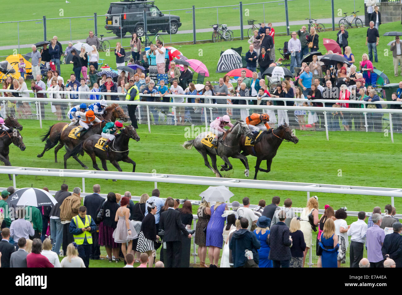 York Rennen Ebor Wochenende 2012 Stockfoto