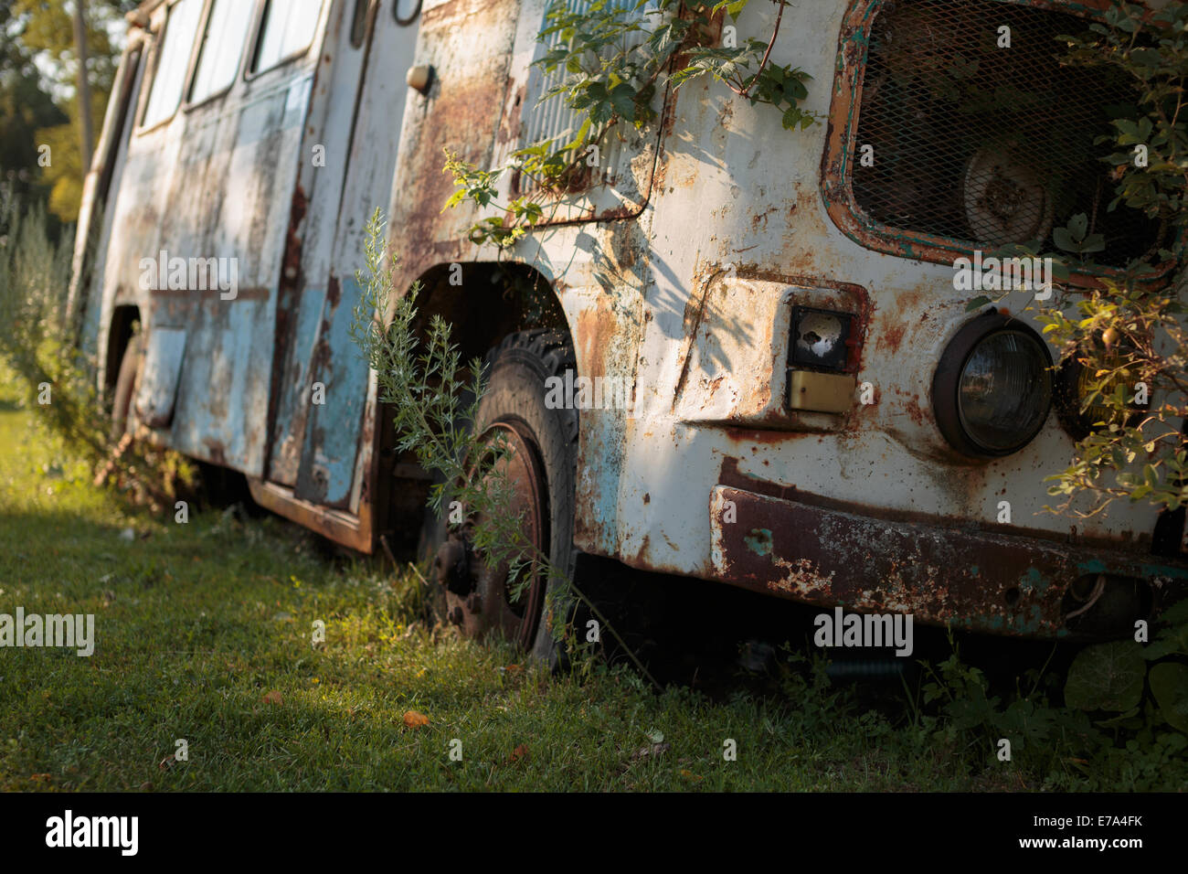 Alten bus Stockfoto