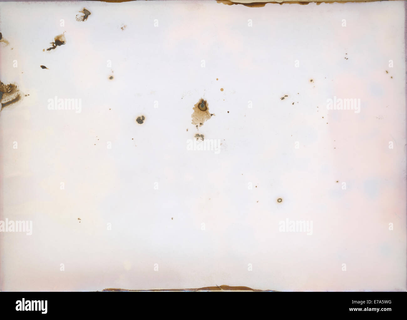 Fotopapier - schlecht entwickelte Oberfläche Stockfoto