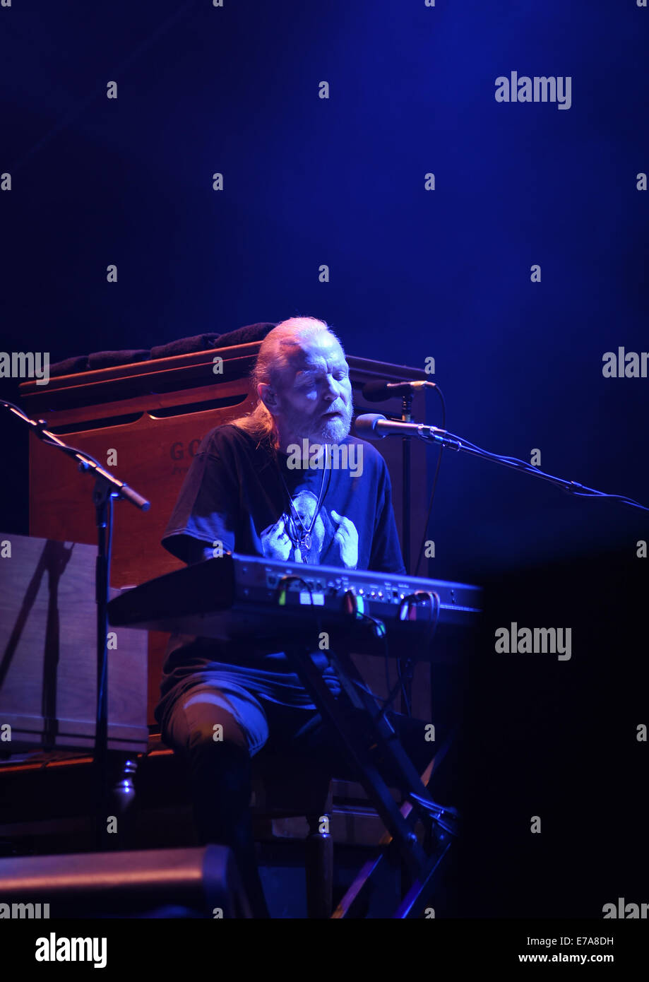 Sep 7, 2014 - Arrington, Virginia, USA - The Allman Brothers Band auf der Oak Ridge Farm während Lockn Music Festival durchführt. (Kredit-Bild: © Jeff Moore/ZUMA Wire/ZUMAPRESS.com) Stockfoto