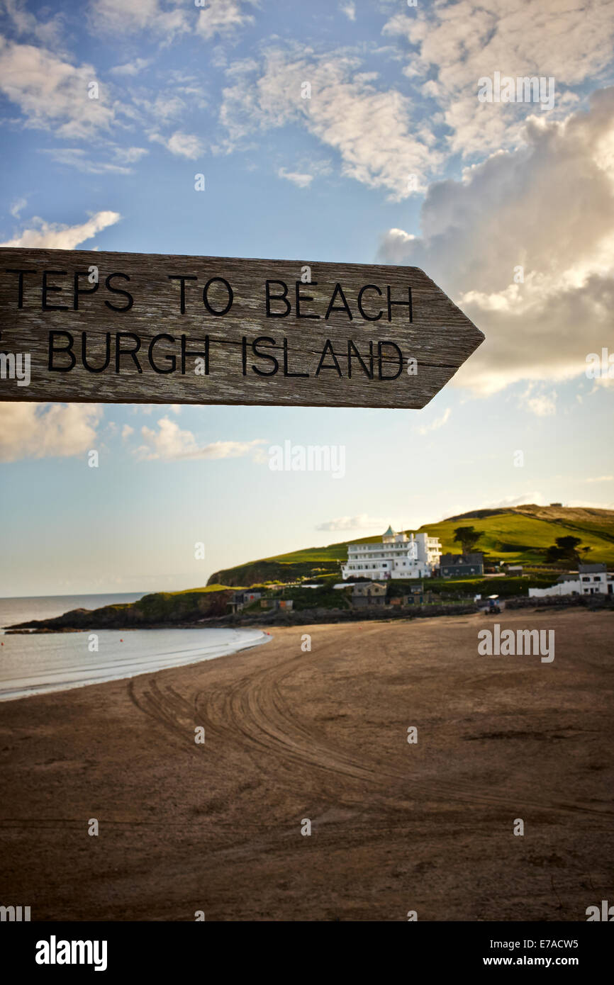 Burgh Island, Bigbury am Meer, South Devon, England, UK. Stockfoto