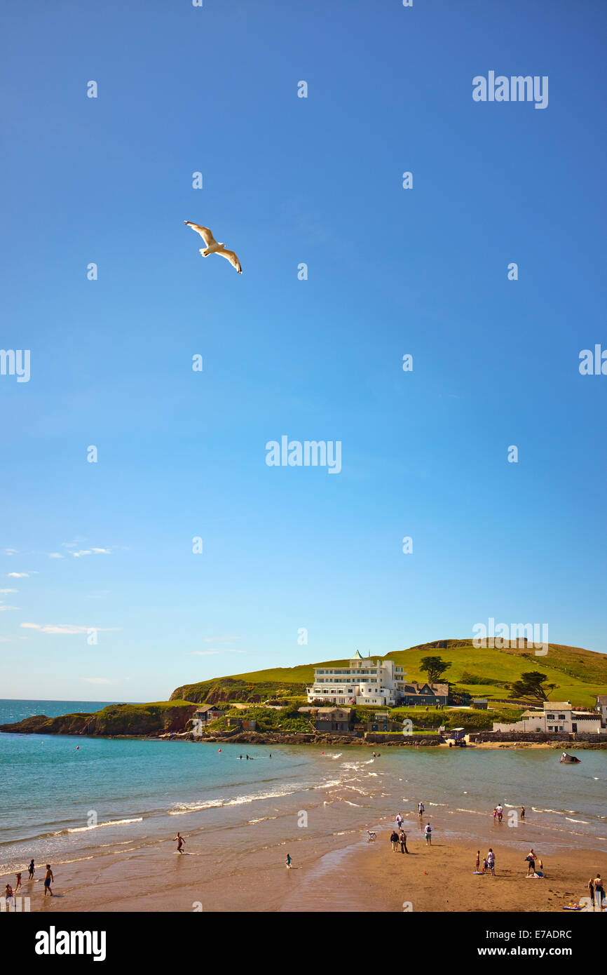 Burgh Island, Bigbury am Meer, South Devon, England, UK. Stockfoto