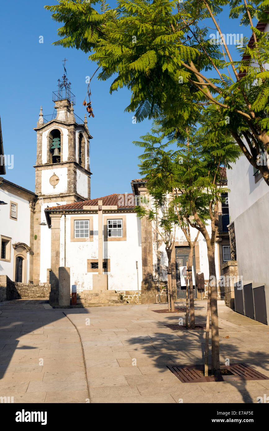 Die Kirche St. Maria degli Angeli (in portugiesischer Sprache: Santa Maria Dos Anjos) ist eine romanische Kirche, erbaut in der zweiten Hälfte des t Stockfoto