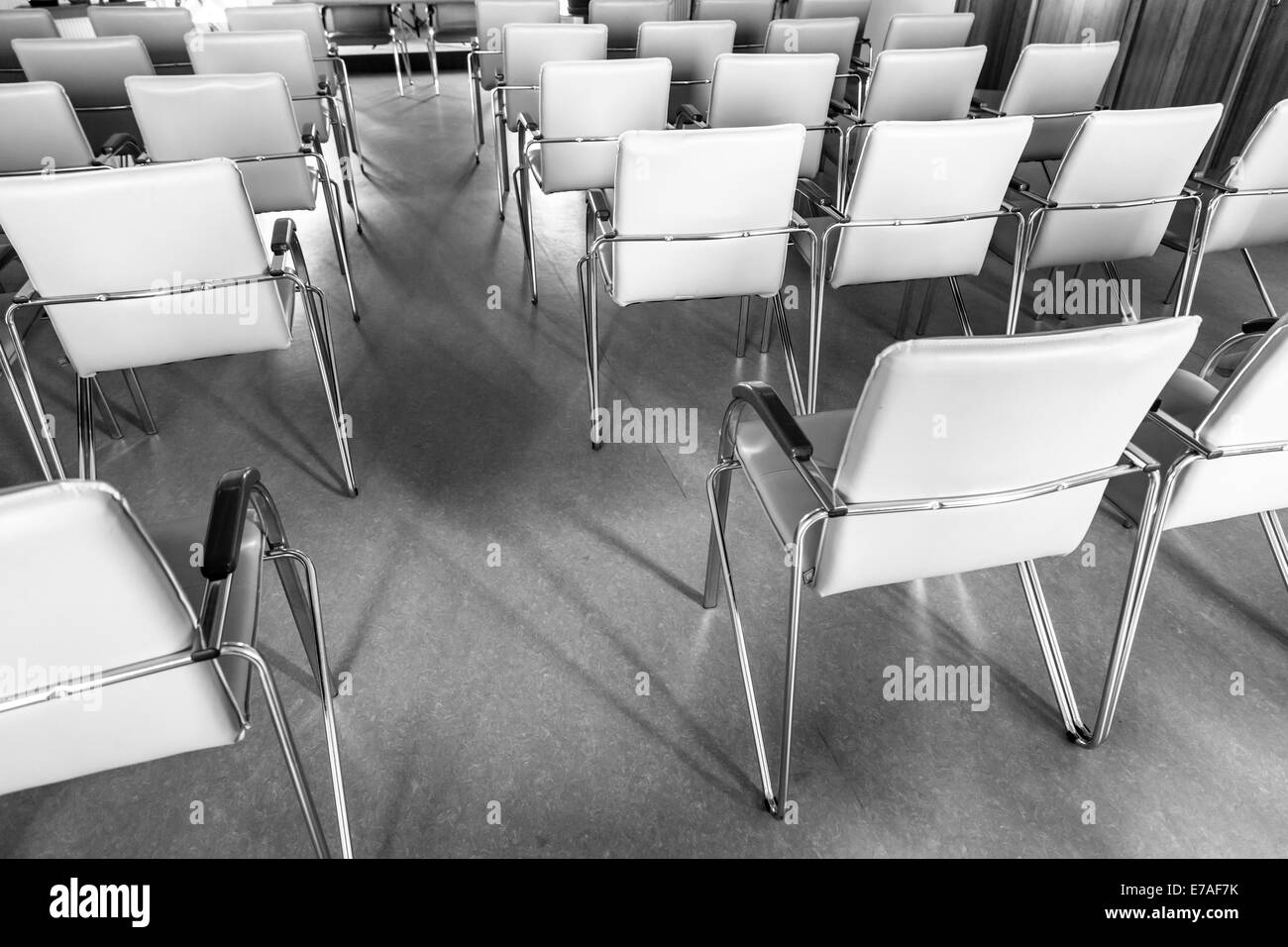 Konferenz-Innenraum Stockfoto