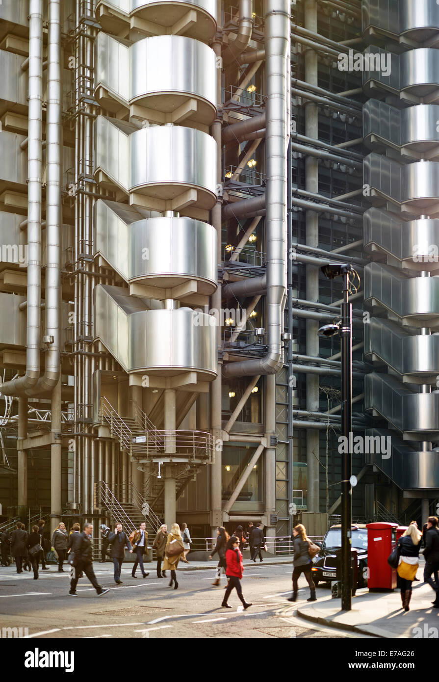 Lloyds building, City of London, London, England, Vereinigtes Königreich Stockfoto