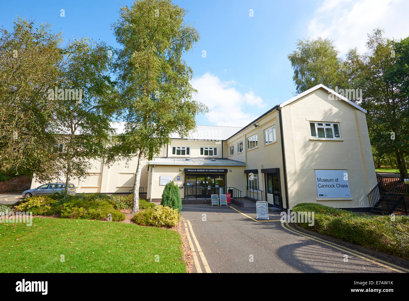 Museum von Cannock Chase Talstraße Hednesford Staffordshire UK