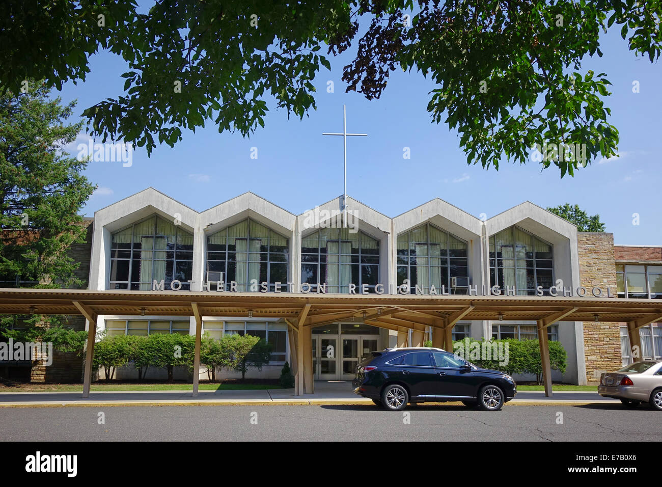 Mutter Seton Regional High School, Clark, New Jersey Stockfoto