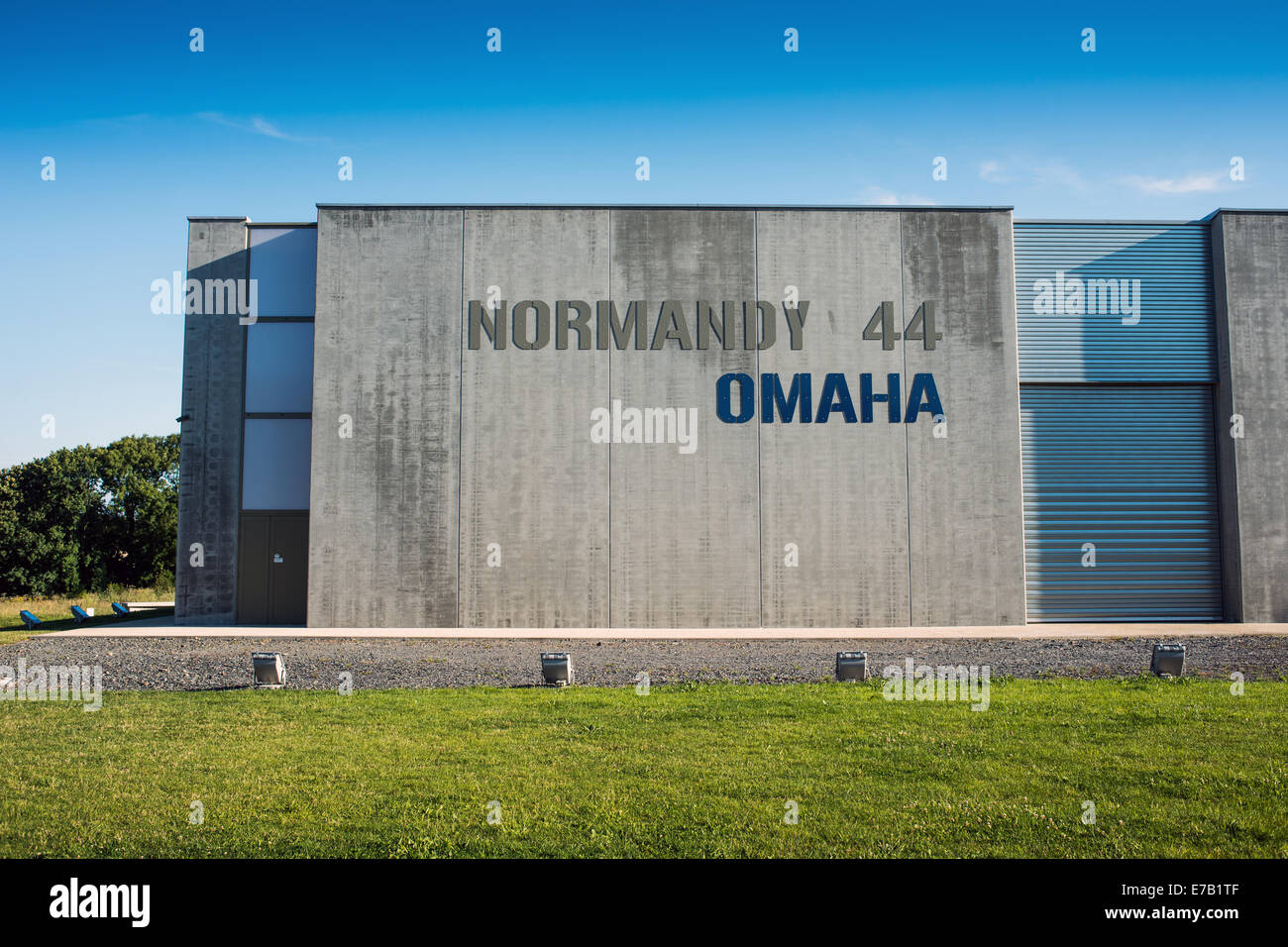 Frankreich Normandie, Colleville, Overlord museum Stockfoto