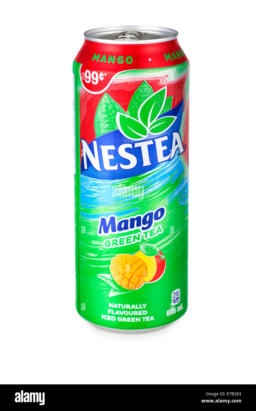 Nestea Mango Grüntee Stockfoto