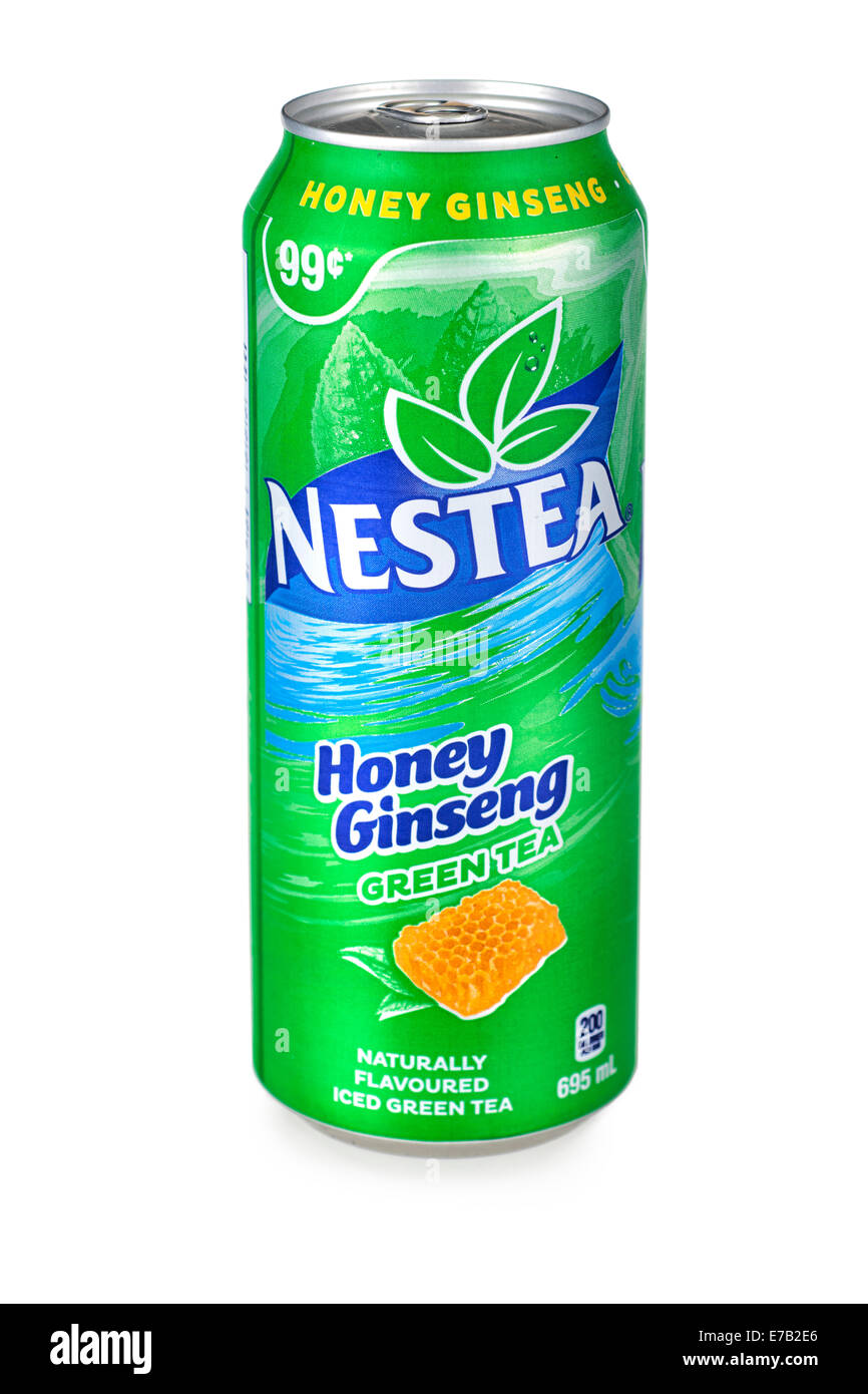 Nestea Honig Ginseng Stockfoto