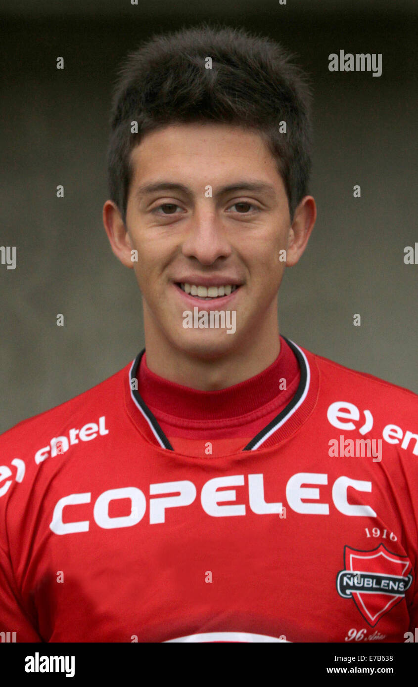 Chile Fussball Liga Serie A Club Deportivo Nublense Pablo Parra Stockfotografie Alamy