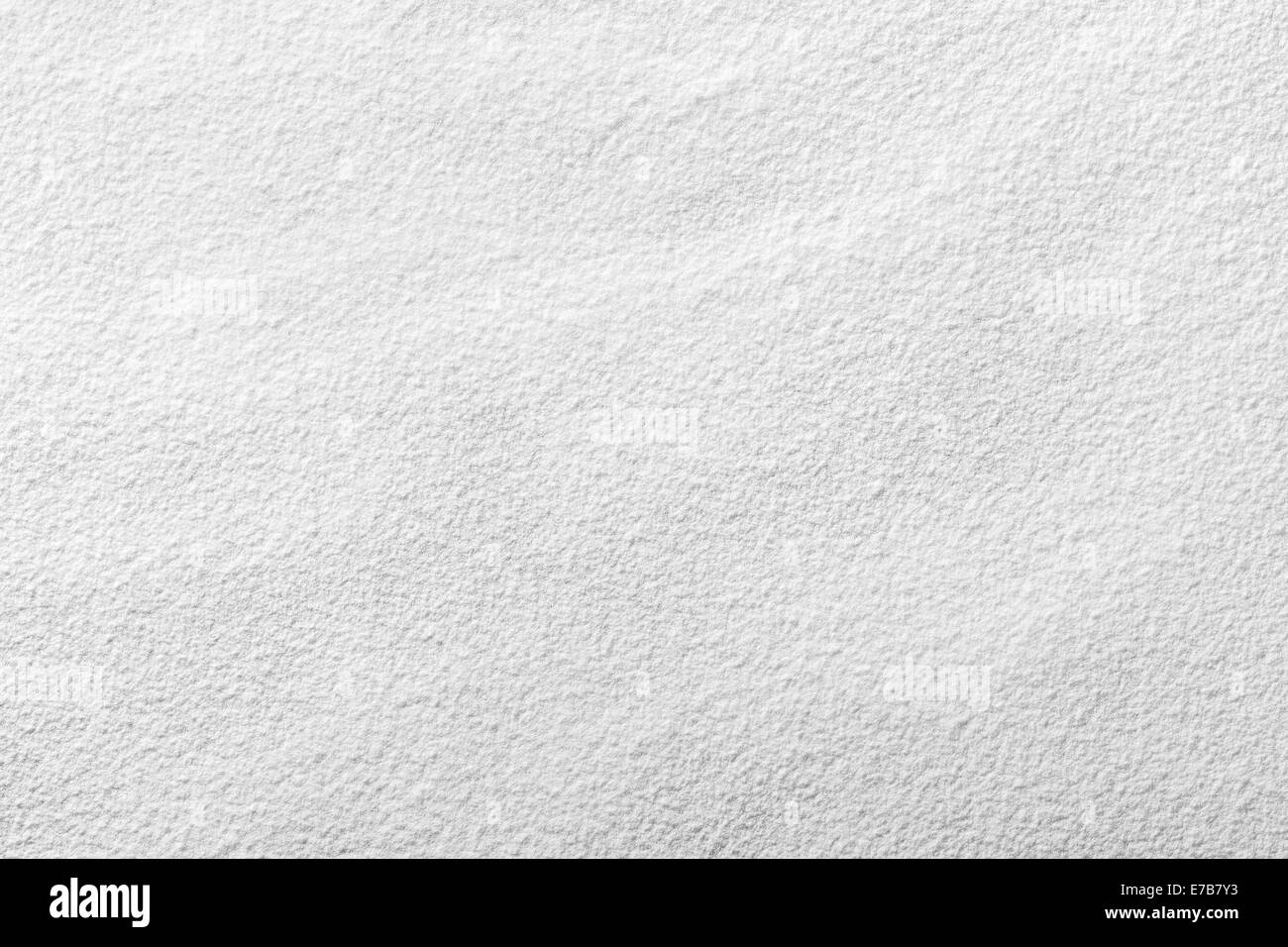 Weißen Weizenmehl sieht aus wie Schnee für Hintergrund. Ansicht von oben Stockfoto