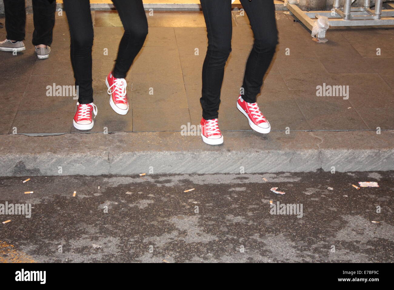 Rom, 17. September 2014 Vogue Fashion Night Out-ein globales Fest der Mode-Event im Zentrum von Rom in Rom, Italien: Gari Wyn Williams/Alamy Live News Stockfoto