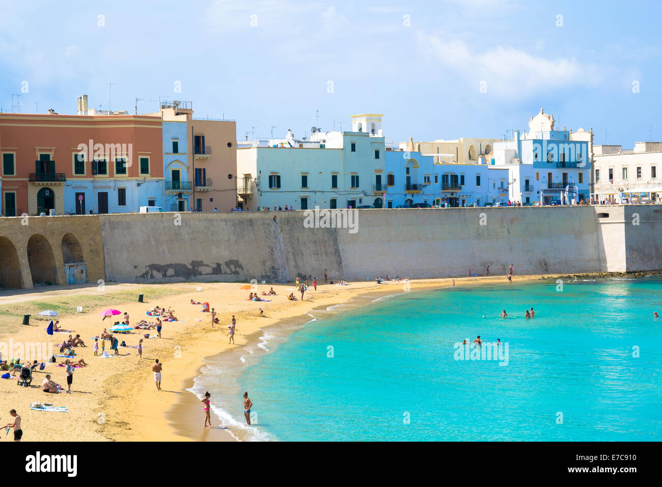 Gallipoli-Strand Stockfoto