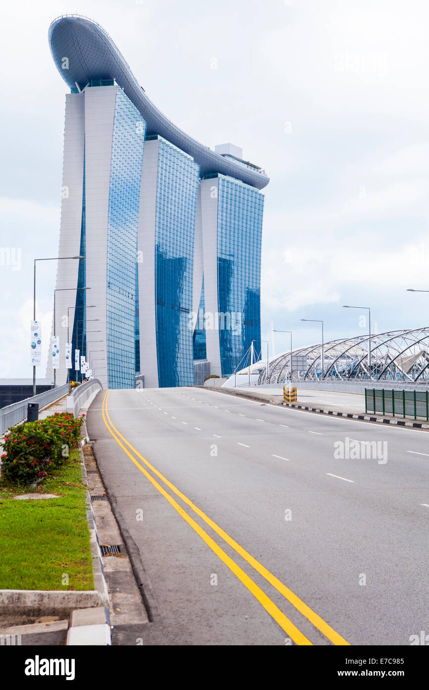 das Stadtbild von Singapur Stockfoto