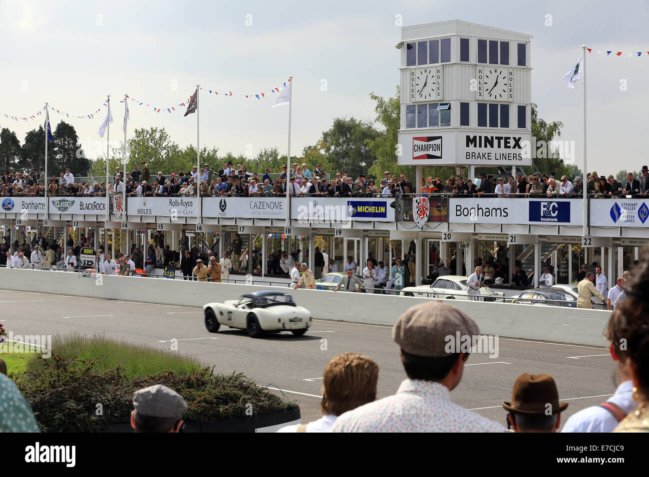 Goodwood, Sussex, UK. 13. September 2014. Bilder vom Goodwood Revival 2014 Guthaben: Oliver Dixon/Alamy Live-Nachrichten Stockfoto