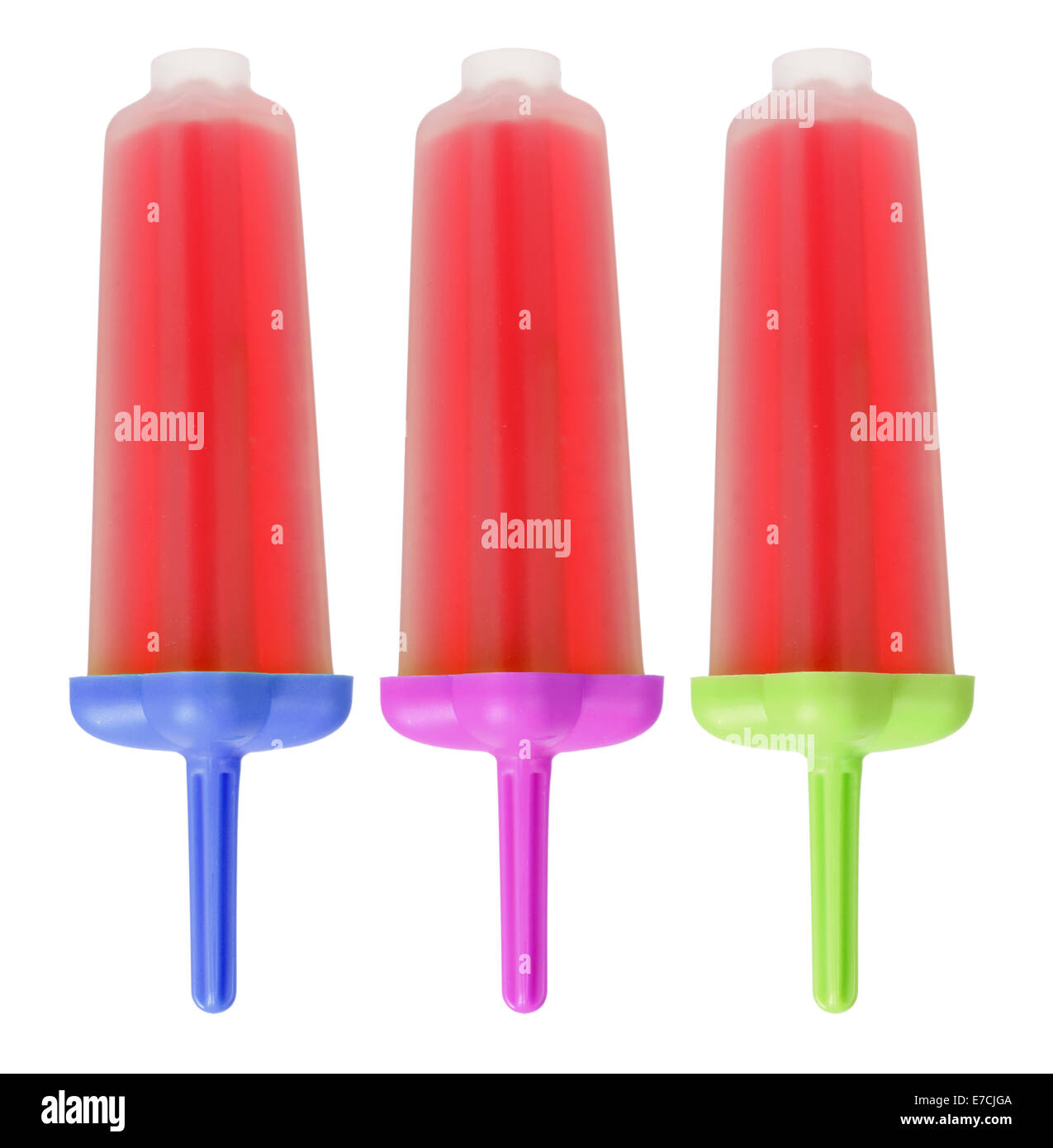 Eis am Stiel-Formen Stockfoto