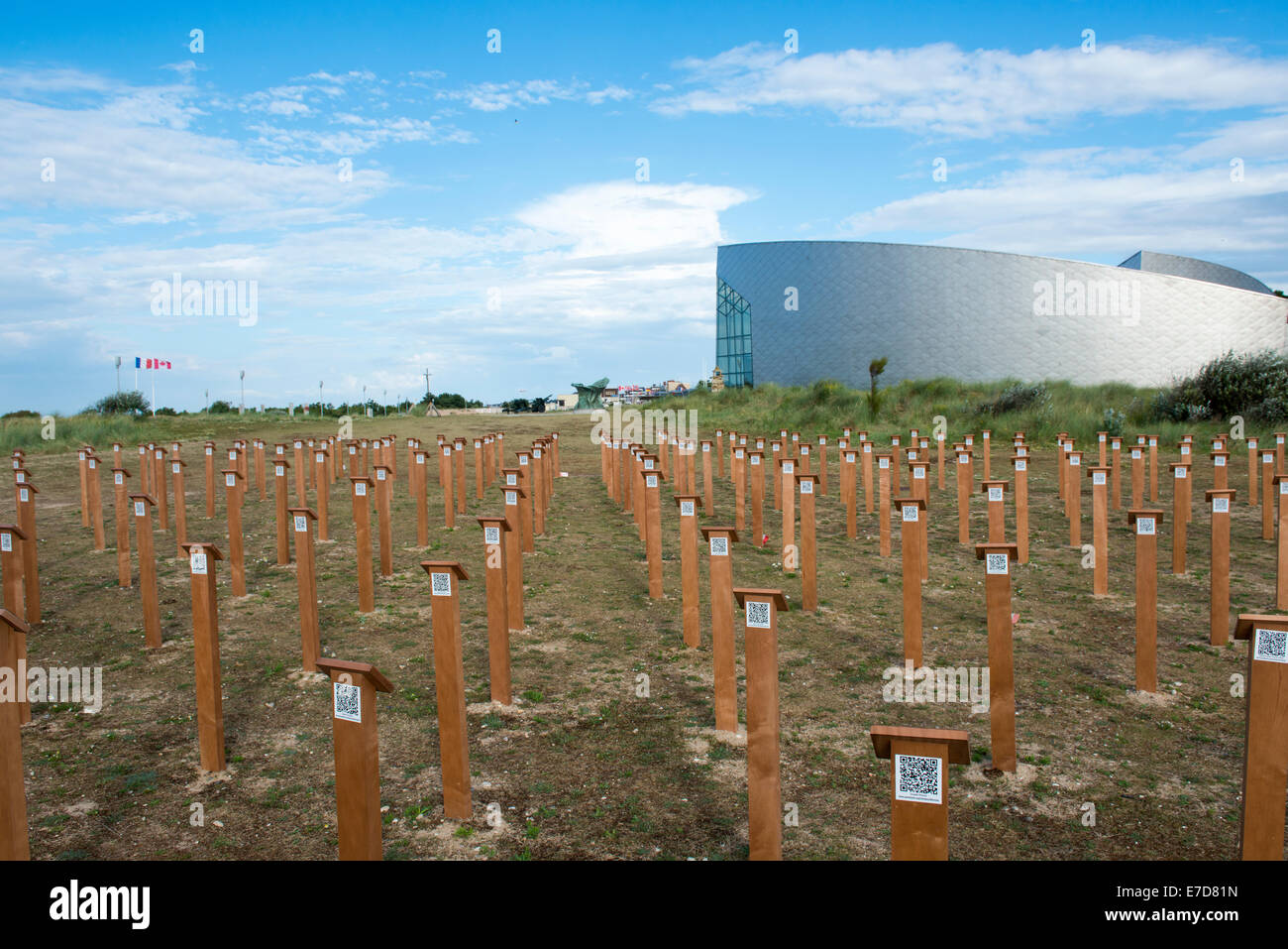 Canadian Memorial am Juno Beach, Normandie Frankreich EU Stockfoto