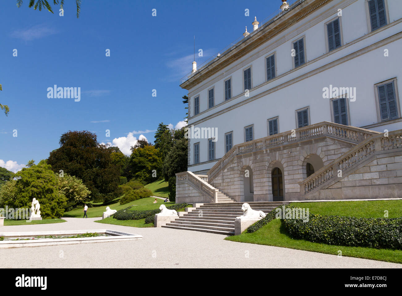 Villa Melzi, Bellagio, Comer See, Italien Stockfoto