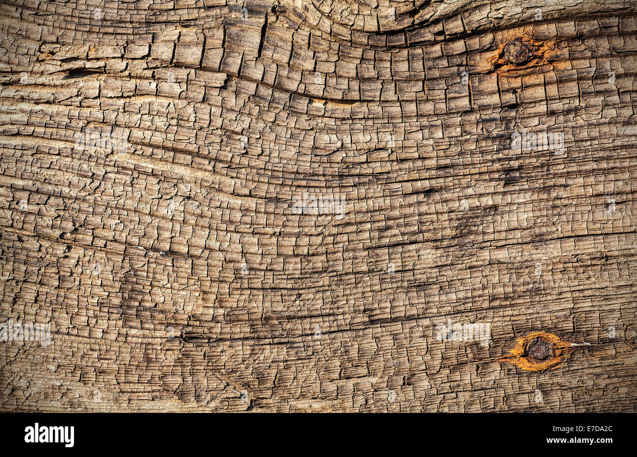 Textur der Holznutzung als natürlichen Hintergrund. Stockfoto