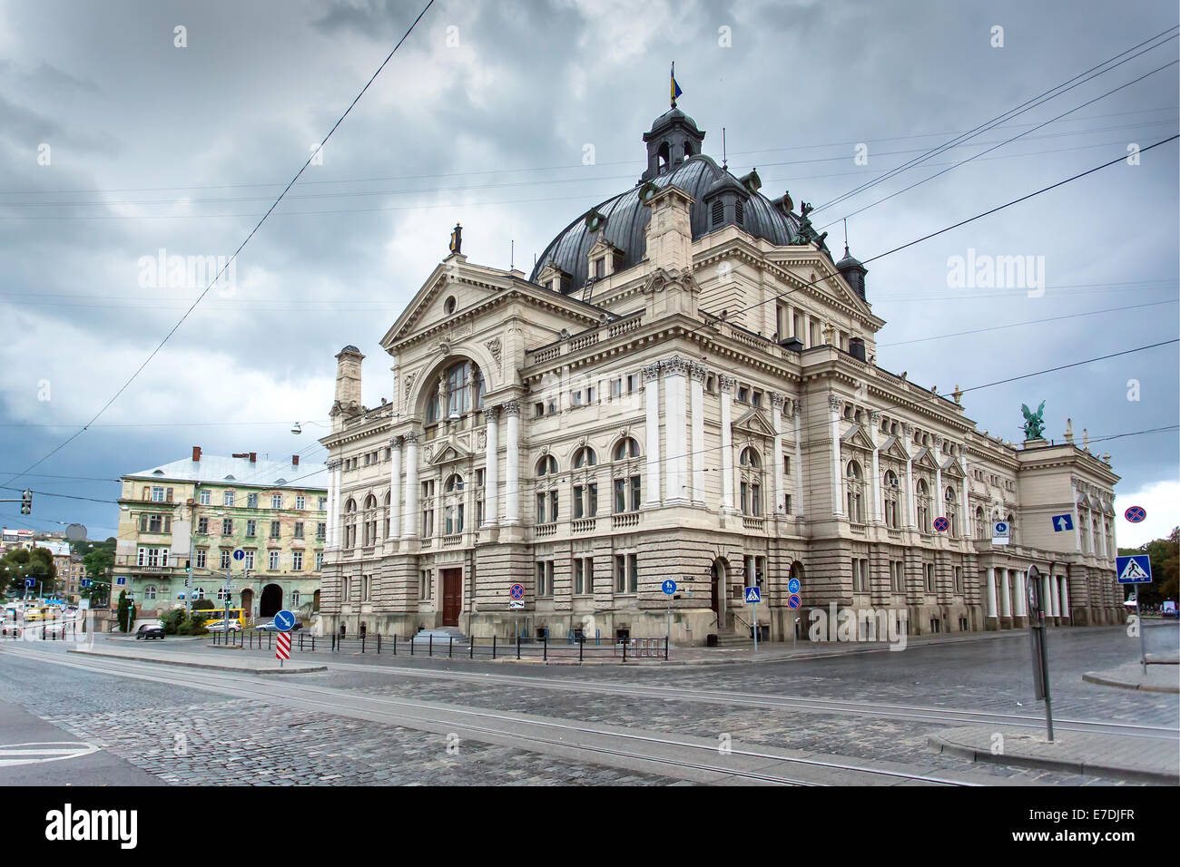 Lemberger Oper und Ballett-Theater, Ukraine Stockfoto