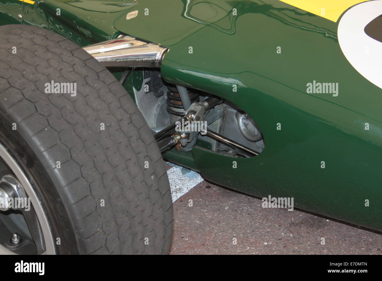 Formel1 Oldtimer in Monaco 2014 Stockfoto