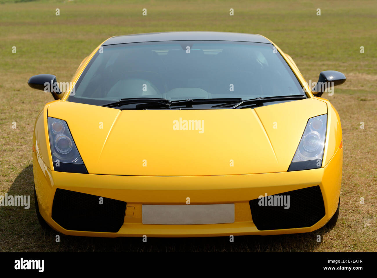 Lamborghini Gallardo bei Bombay-Luxus-Auto-Show Stockfoto