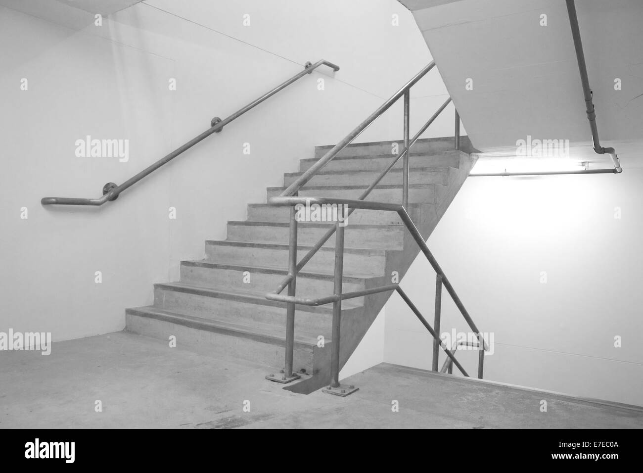 Ein Flug der Treppe erschossen in Cape Town International Convention Center Stockfoto