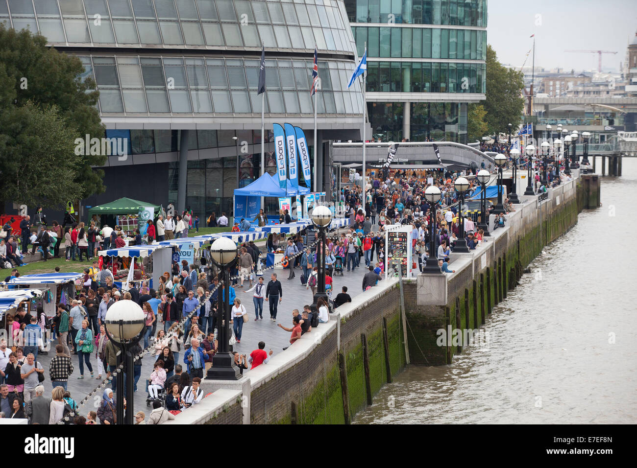 Thames Festival London UK. Stockfoto