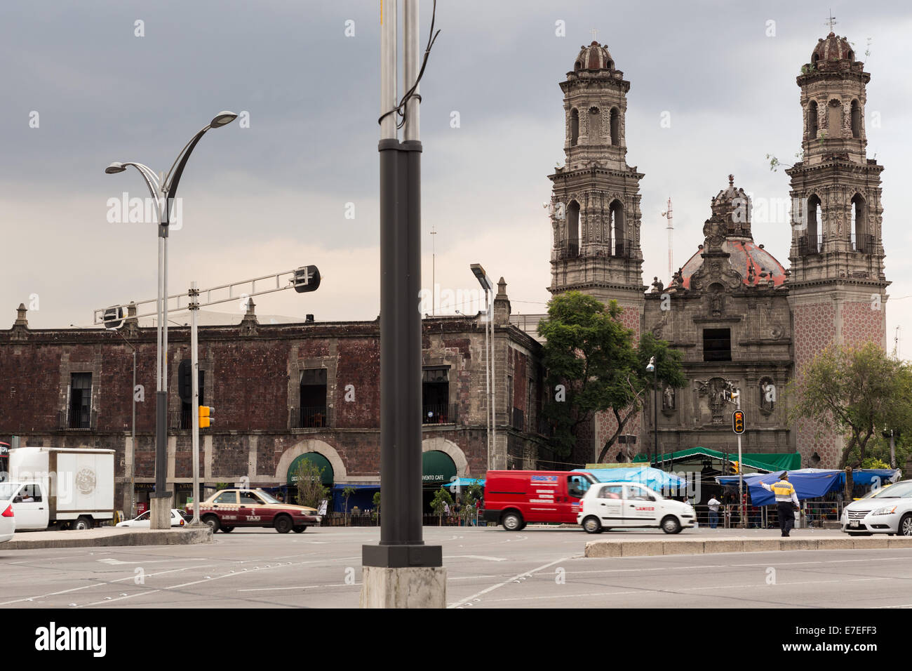 San Hipolito Kirche (Iglesia de San Hipolito), Mexico City, Mexiko Stockfoto