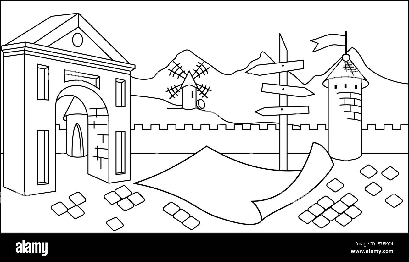 Reise-Plakat Stockfoto