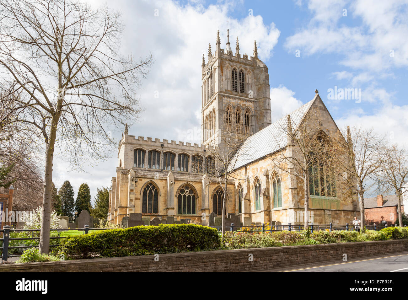 St Mary's Church, Melton Mowbray, Leicestershire, England, Großbritannien Stockfoto