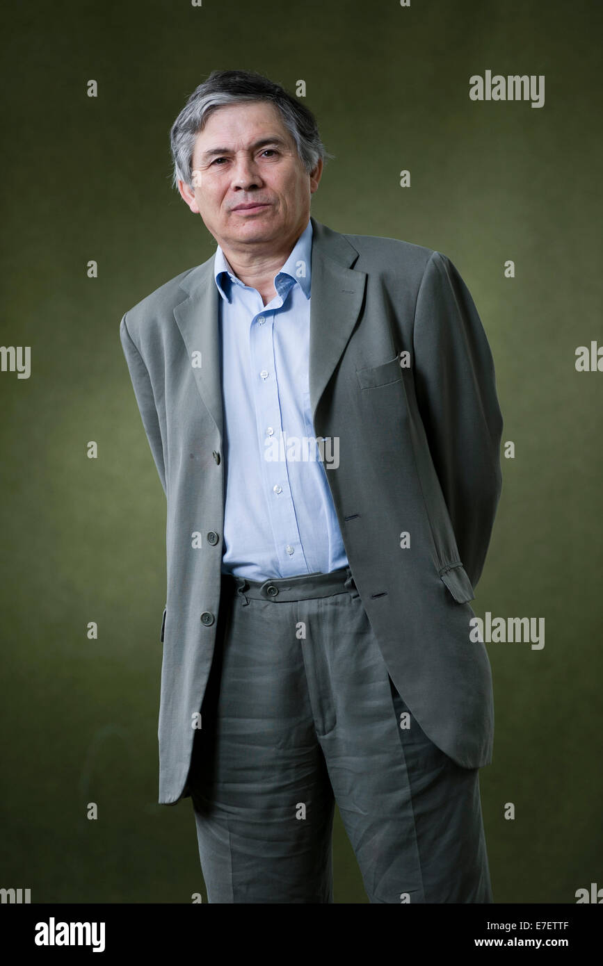 Englischer Historiker David Kynaston erscheint das Edinburgh International Book Festival. Stockfoto