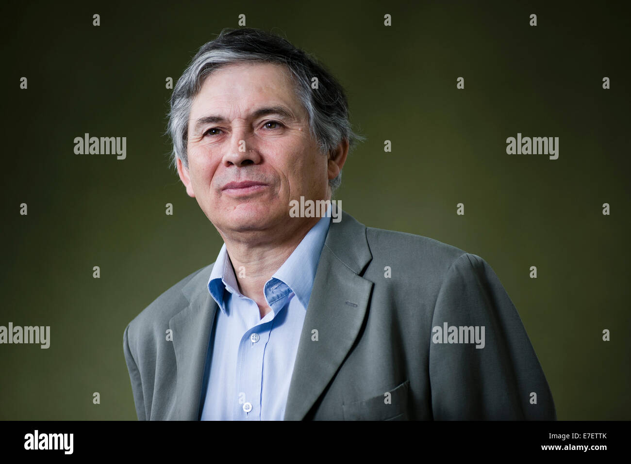 Englischer Historiker David Kynaston erscheint das Edinburgh International Book Festival. Stockfoto