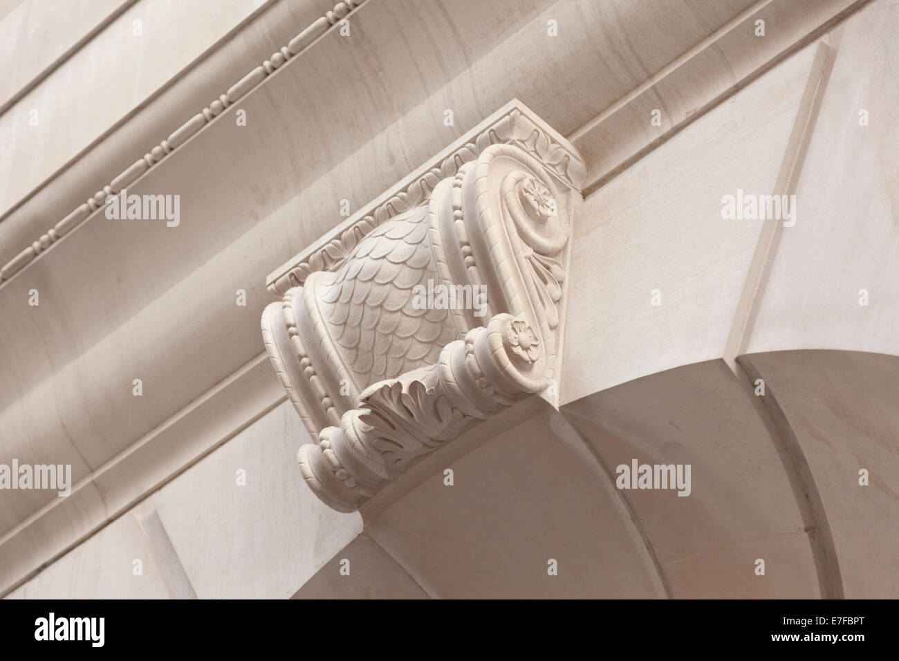 Detaillierten Keystone, London Stockfoto