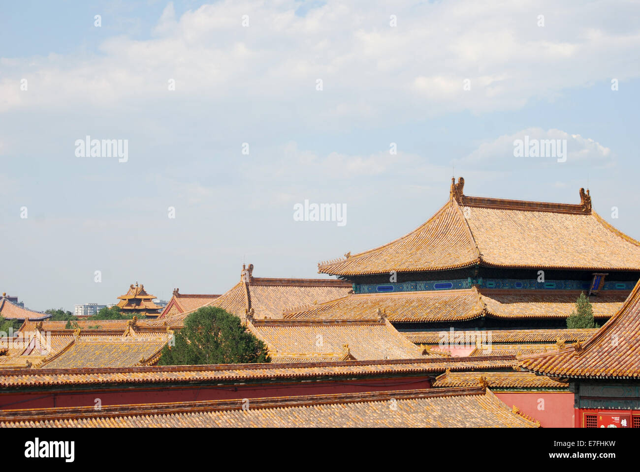 Innen verboten Palast, Peking, China 2014 Stockfoto